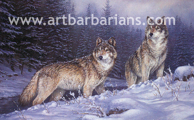 Wildlife art prints plus original paintings with a wide selection from ...