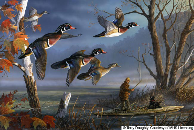 goose hunting paintings