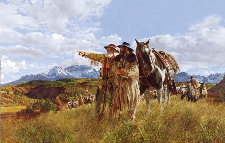 mountain men paintings