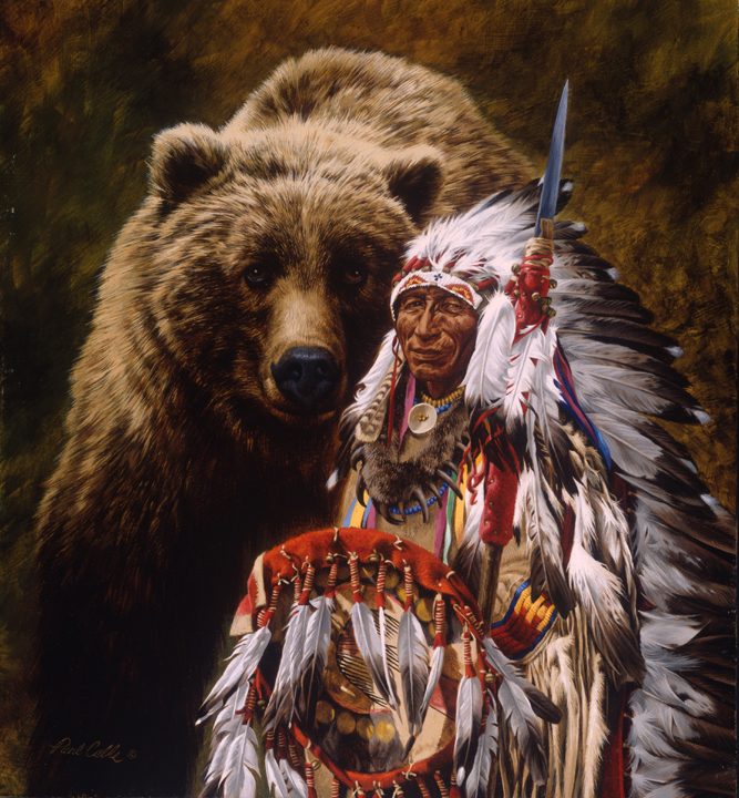 Native Bear Drawings